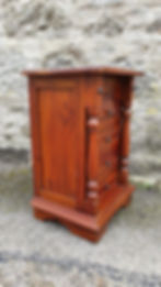 Thumbnail: Small Tropical Wood Cabinet/ Nightstand