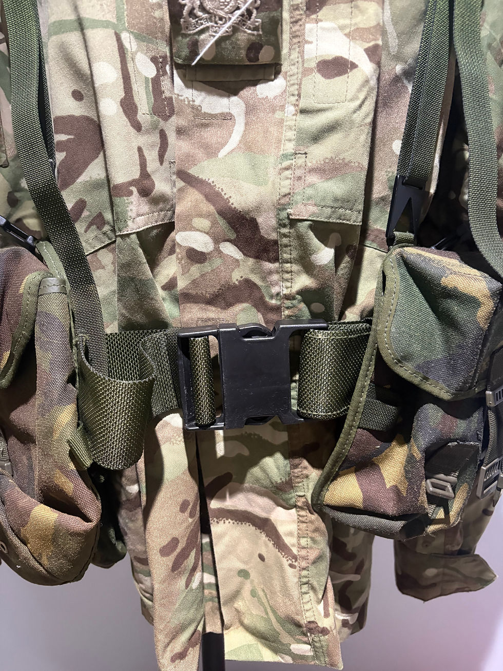 Thumbnail: Vintage Disruptive Pattern Material Webbing Set Dated 1992
