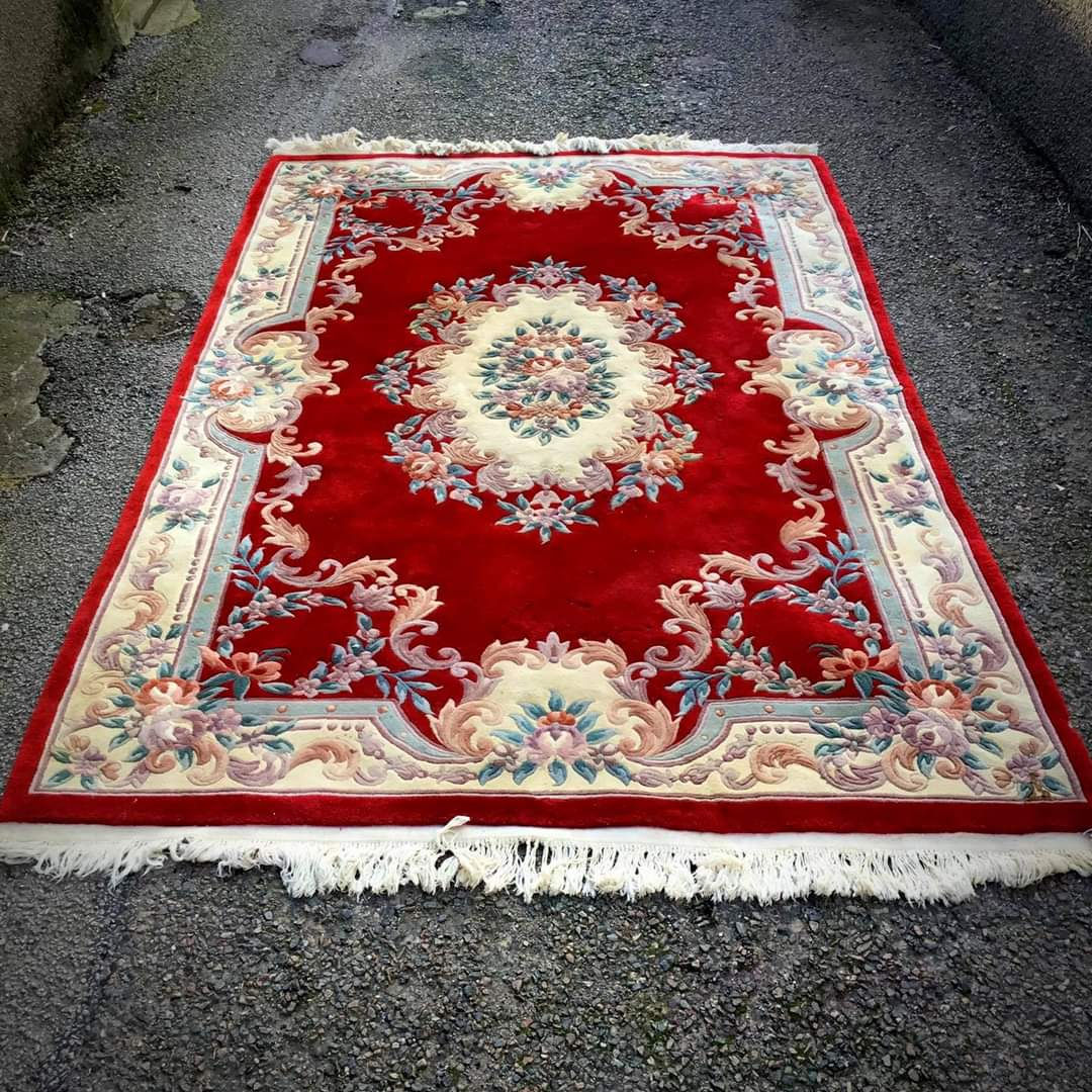 Large vintage oriental wool Rugs