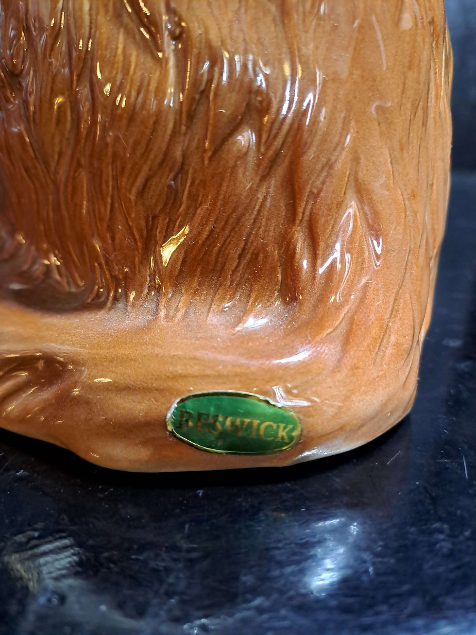 Thumbnail: Large Beswick Ginger Cat
