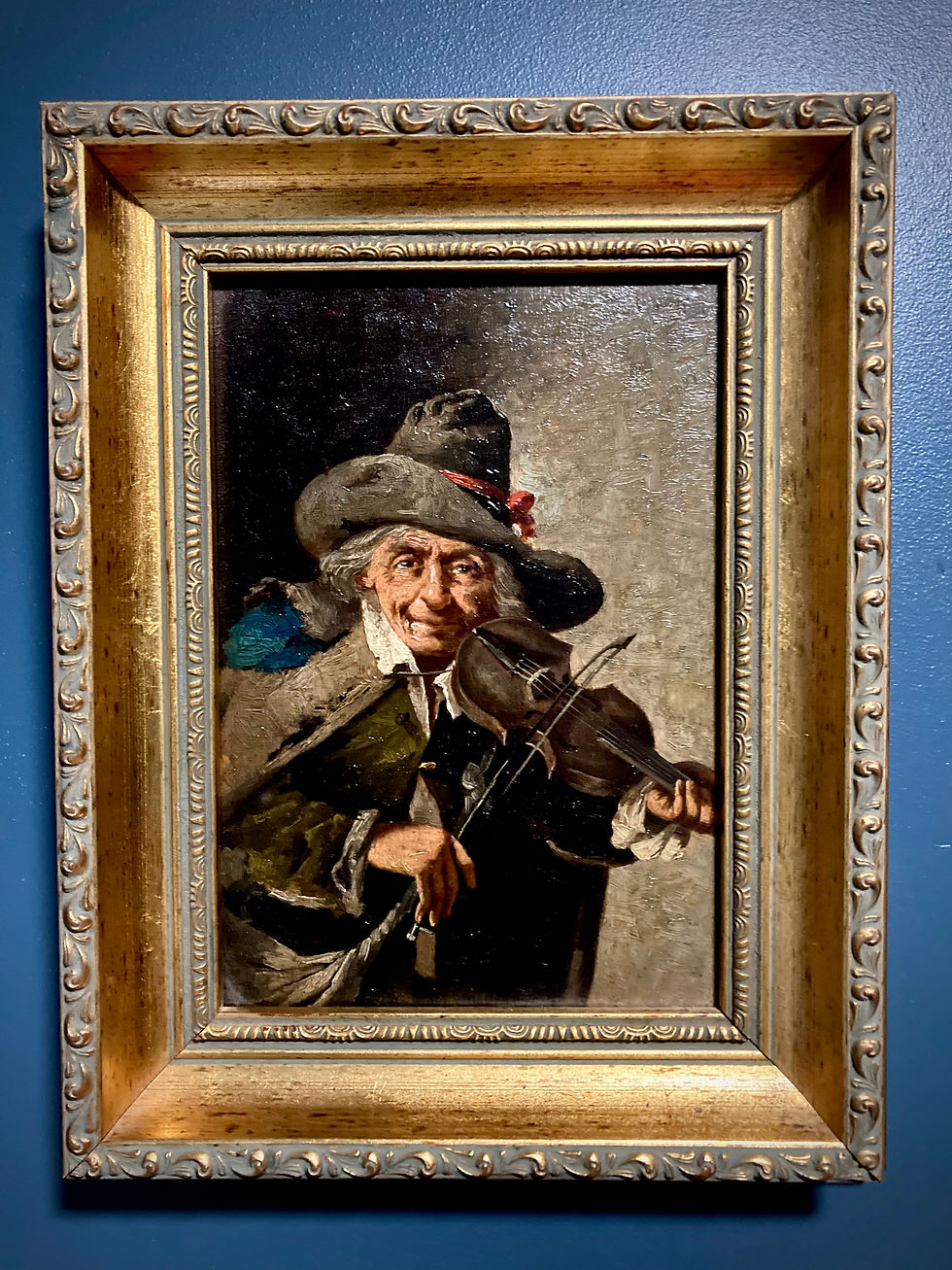 Thumbnail: Pair Of Hermann Kern Austrian Style Original Oil Paintings Framed On Board  