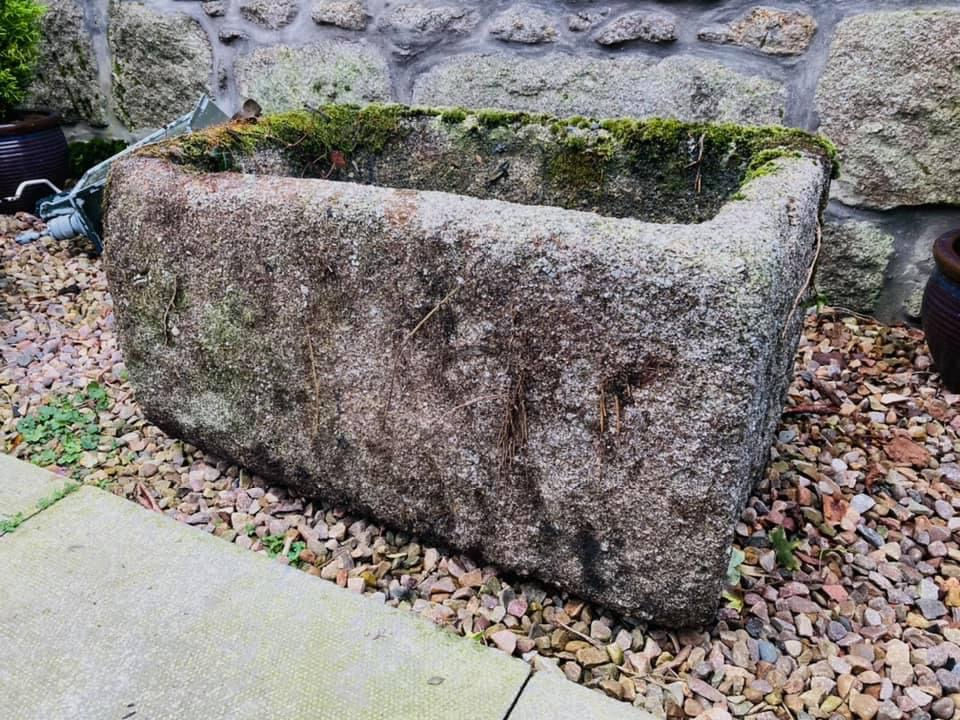 Thumbnail: Large Original Granite Stone Trough