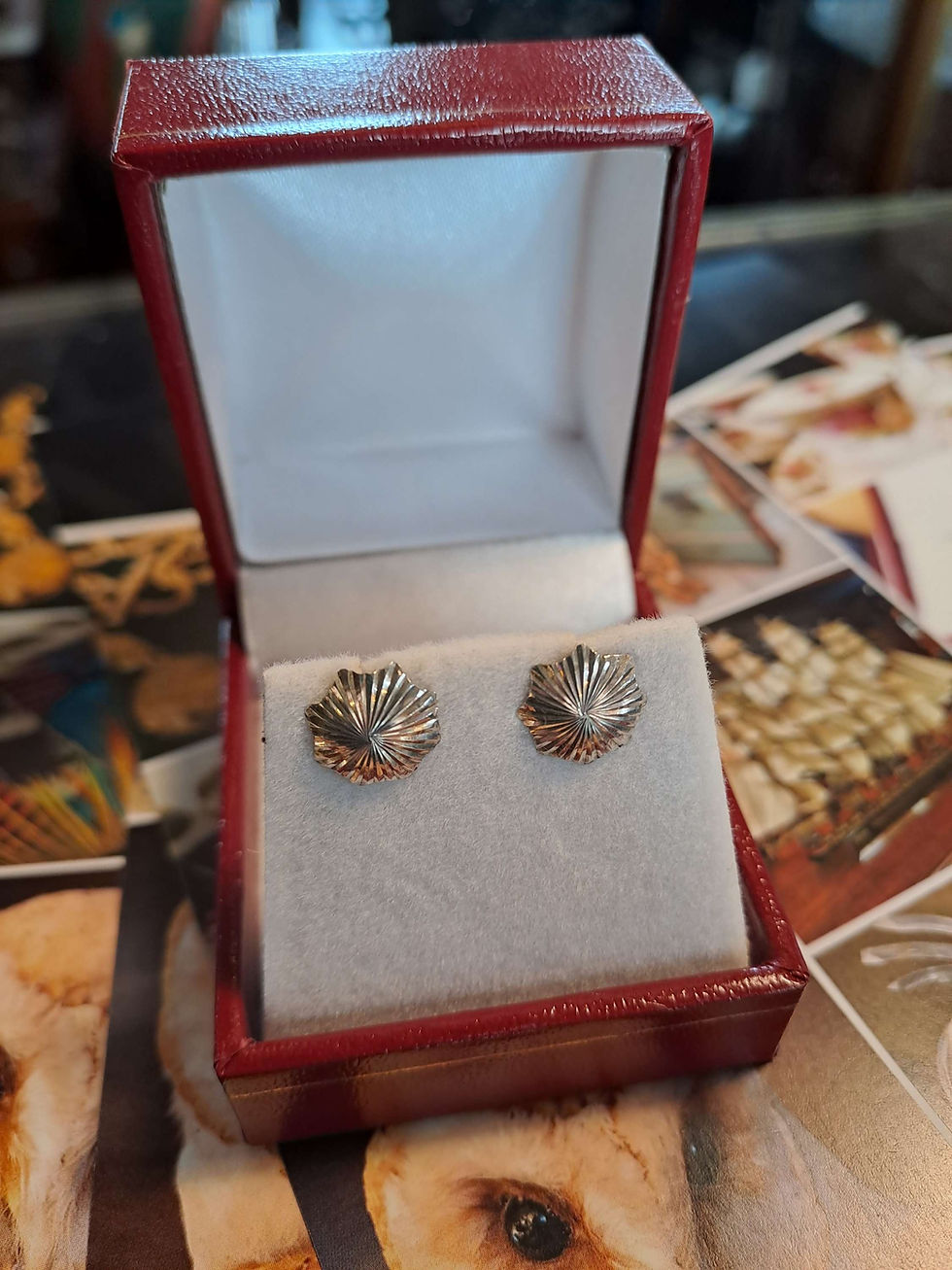 Thumbnail: 925 Silver Star Stud Earrings