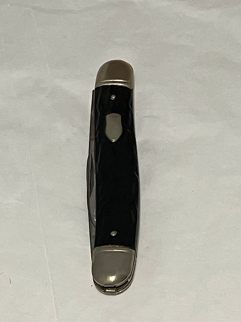 Thumbnail: Vintage Pocket Knife with Faux Horn Grips 