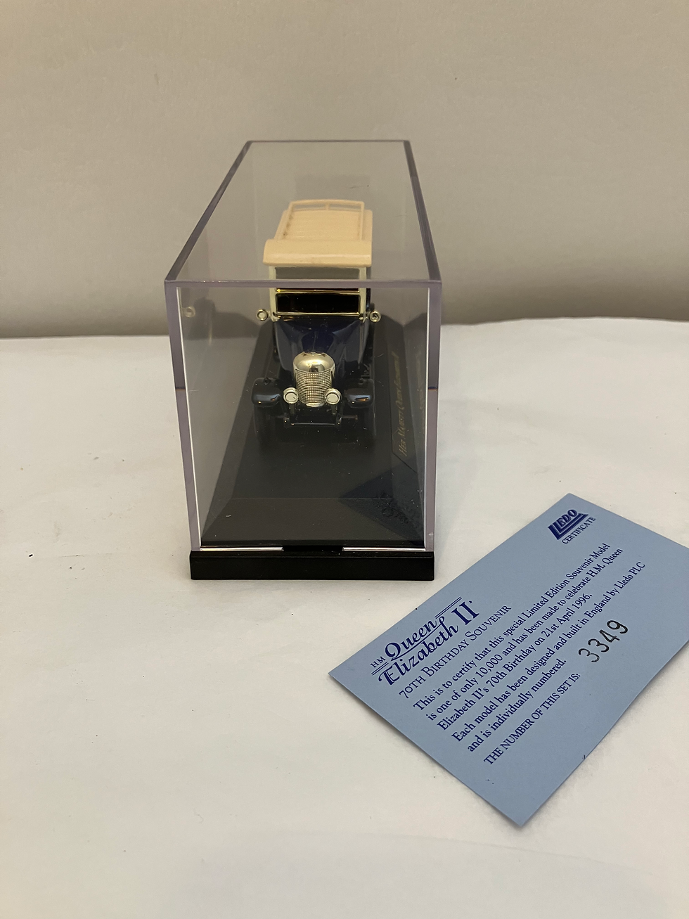 Thumbnail: Vintage Diecast Model Car Made For Queen Elizabeth’s 70th Birthday