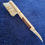 Thumbnail: Antique Prisoner of War Miniture Folk Carving Nail Brush