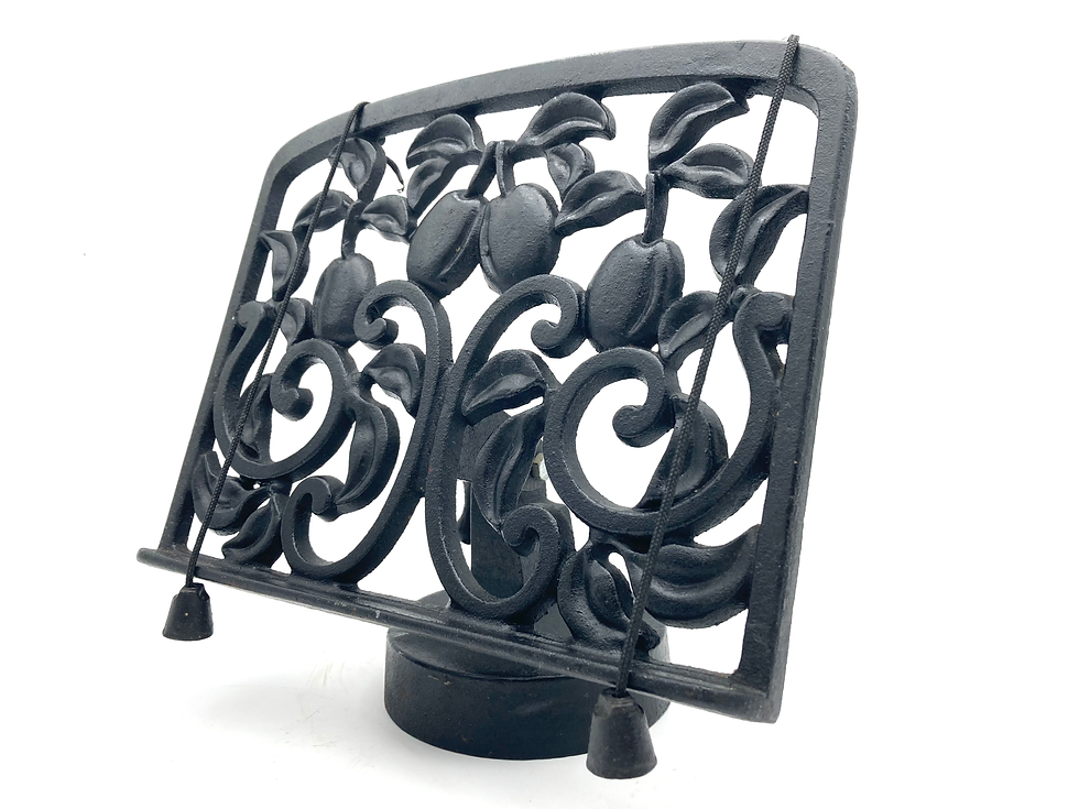 Thumbnail: Cast Iron Recipe Book Stand Kitchen 