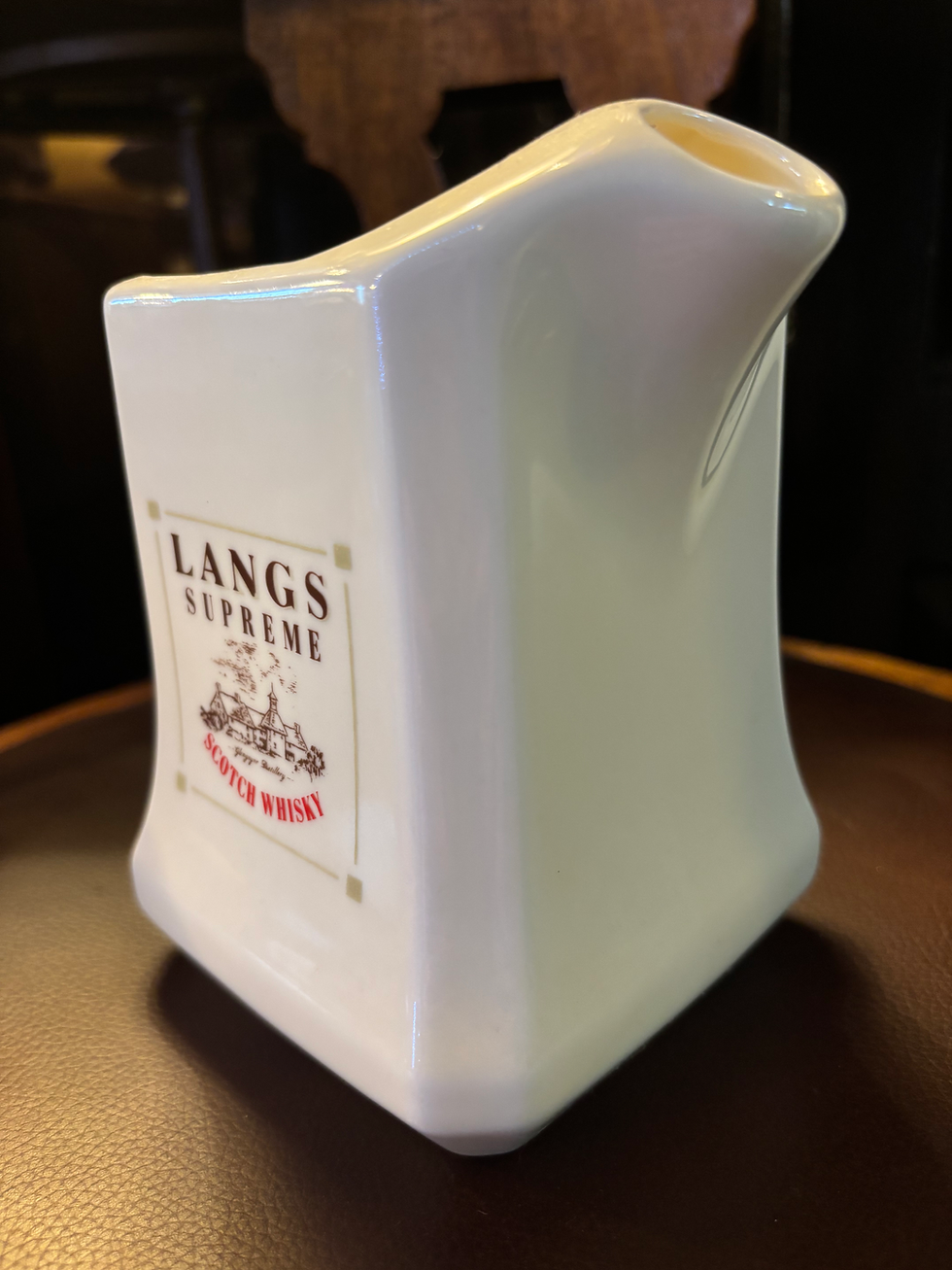 Thumbnail: Langs Supreme Scotch Whisky Water Jug. Made in France