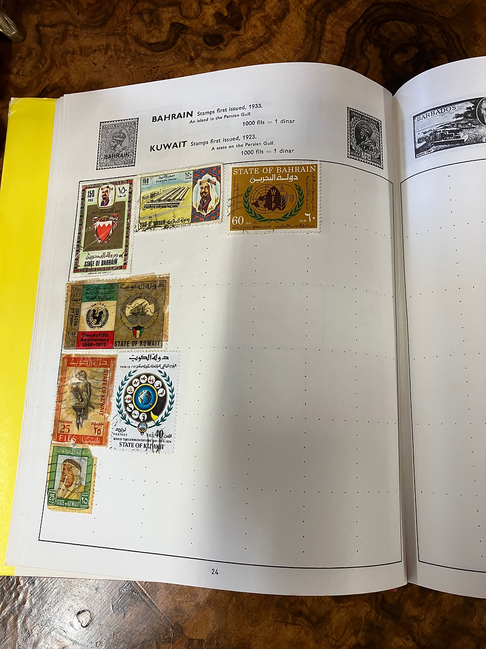 Thumbnail: Vintage “The Trimuph” Children/Beginners Stamp Album With Some Stamps 
