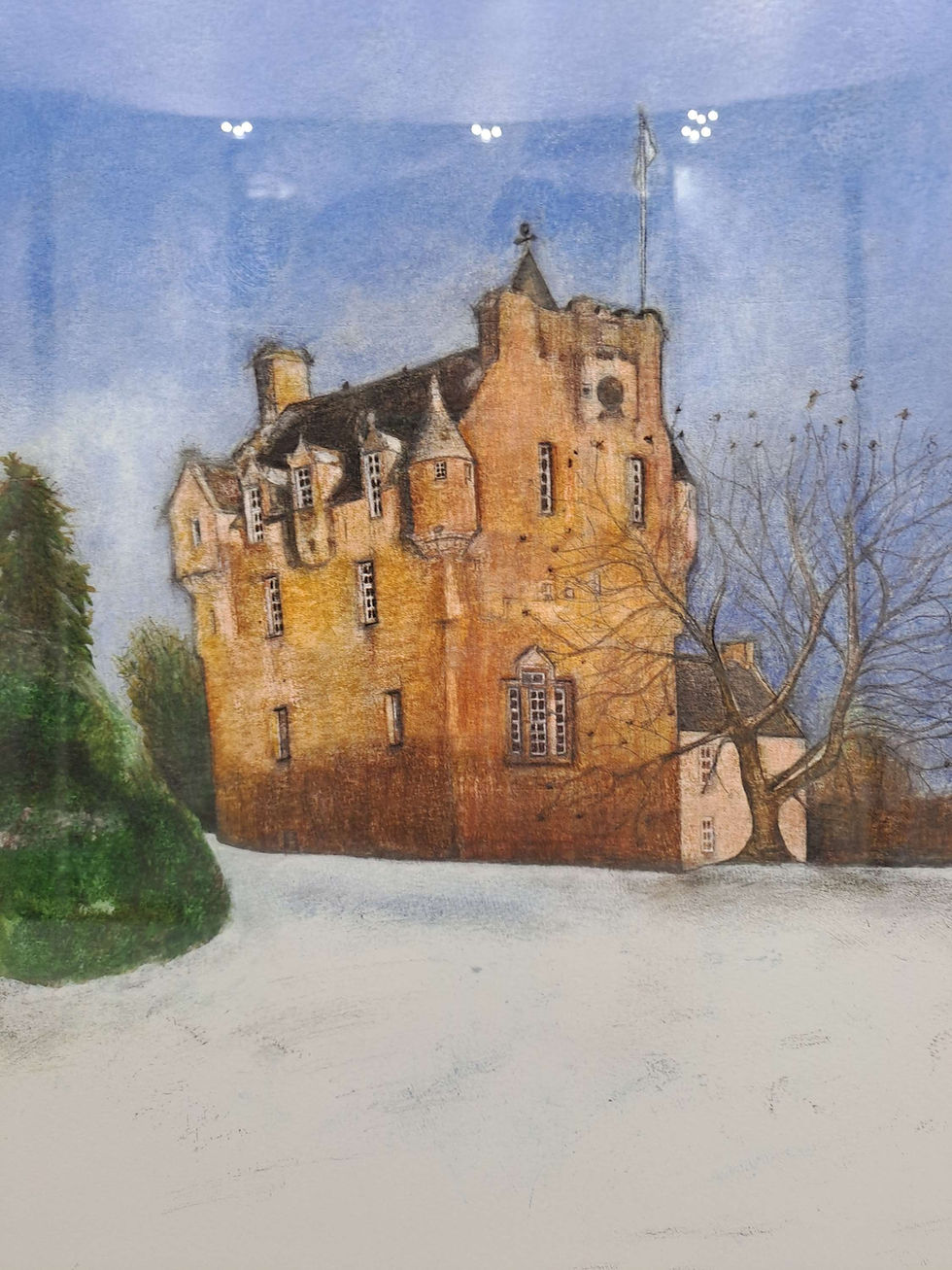 Thumbnail: Framed, Numbered Print of Crathes Castle