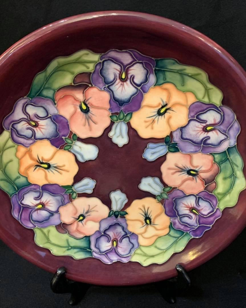 Thumbnail: Lovely Moorcroft “Palmata” Plate