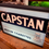 Thumbnail: Framed Capstan Medium Cigarettes Original Glass Advertising Sign 