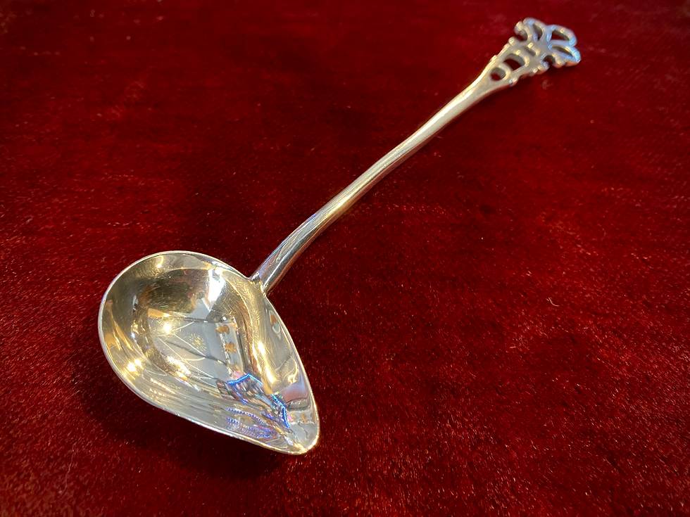 Thumbnail: Thomas Bradbury & Sons S.P Sauce Ladle Silverware 