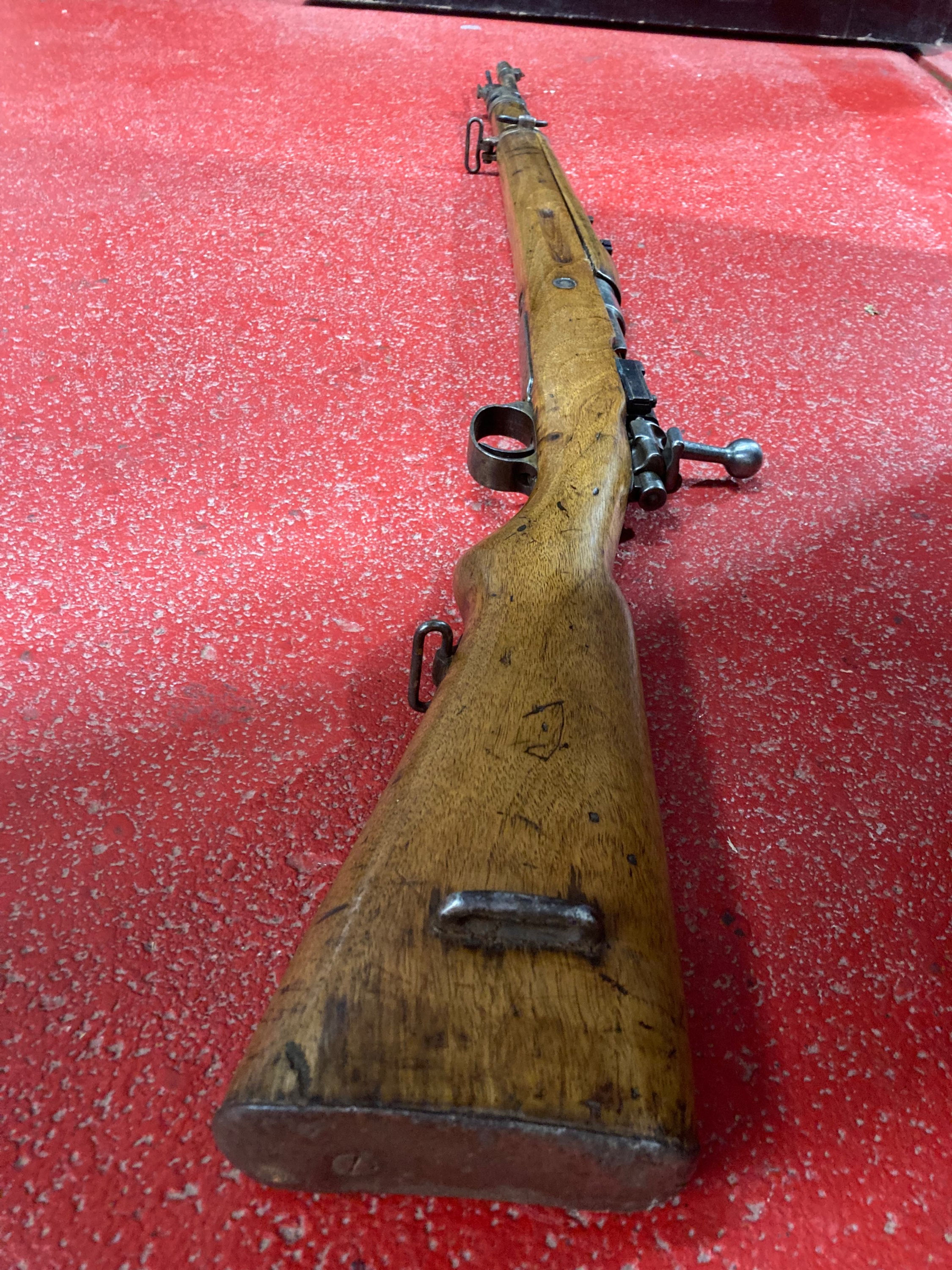 Mauser (Spanish Mauser) Model1893 service rifle (Deactivated) weaponry