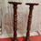 Thumbnail: Pair of Mahogany Carved Plant Stands
