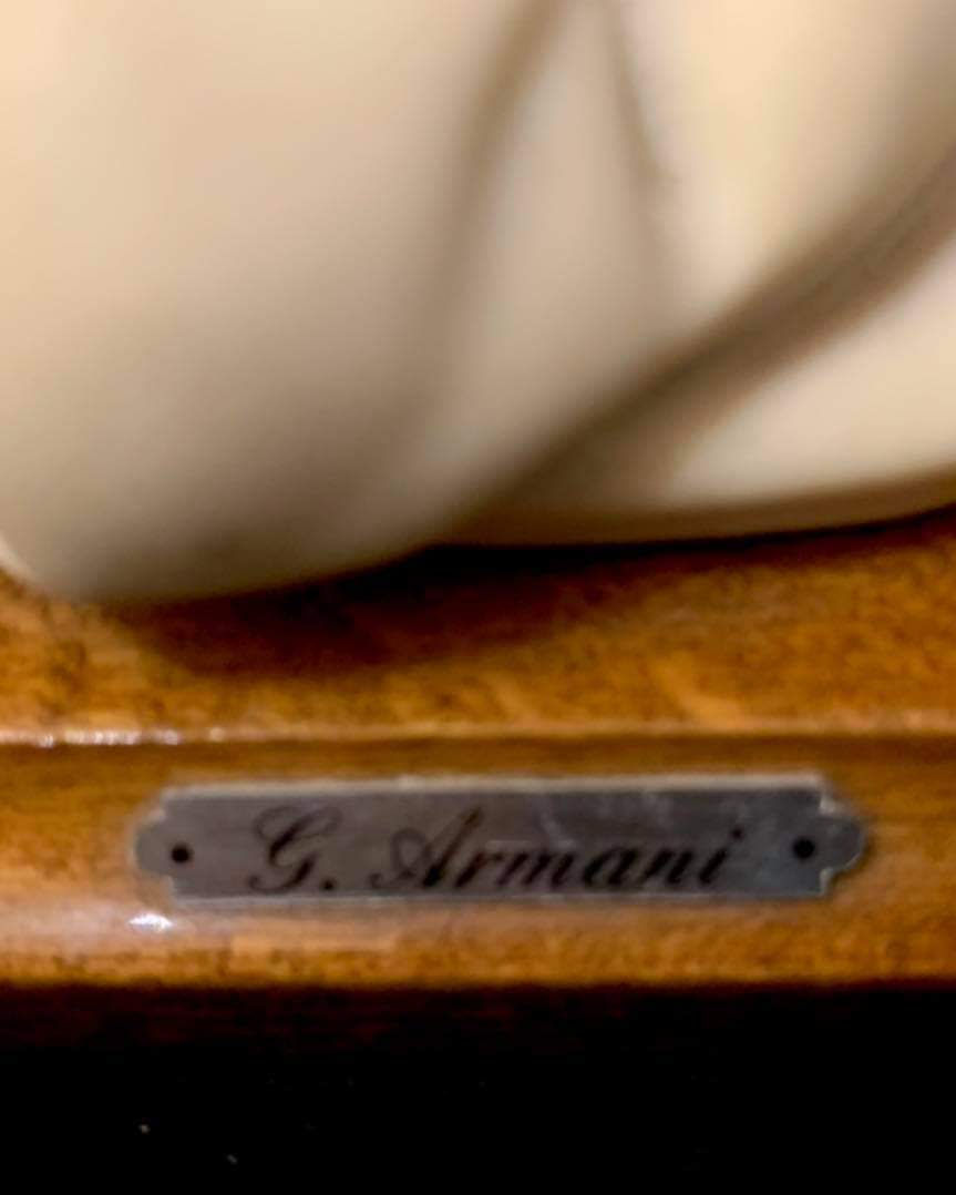 Thumbnail: Large Giuseppe Armani Newlyweds Porcelian Couple