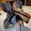 Thumbnail: Vintage Leather 17” Horse Saddle By Ulrich Brehme Osterode