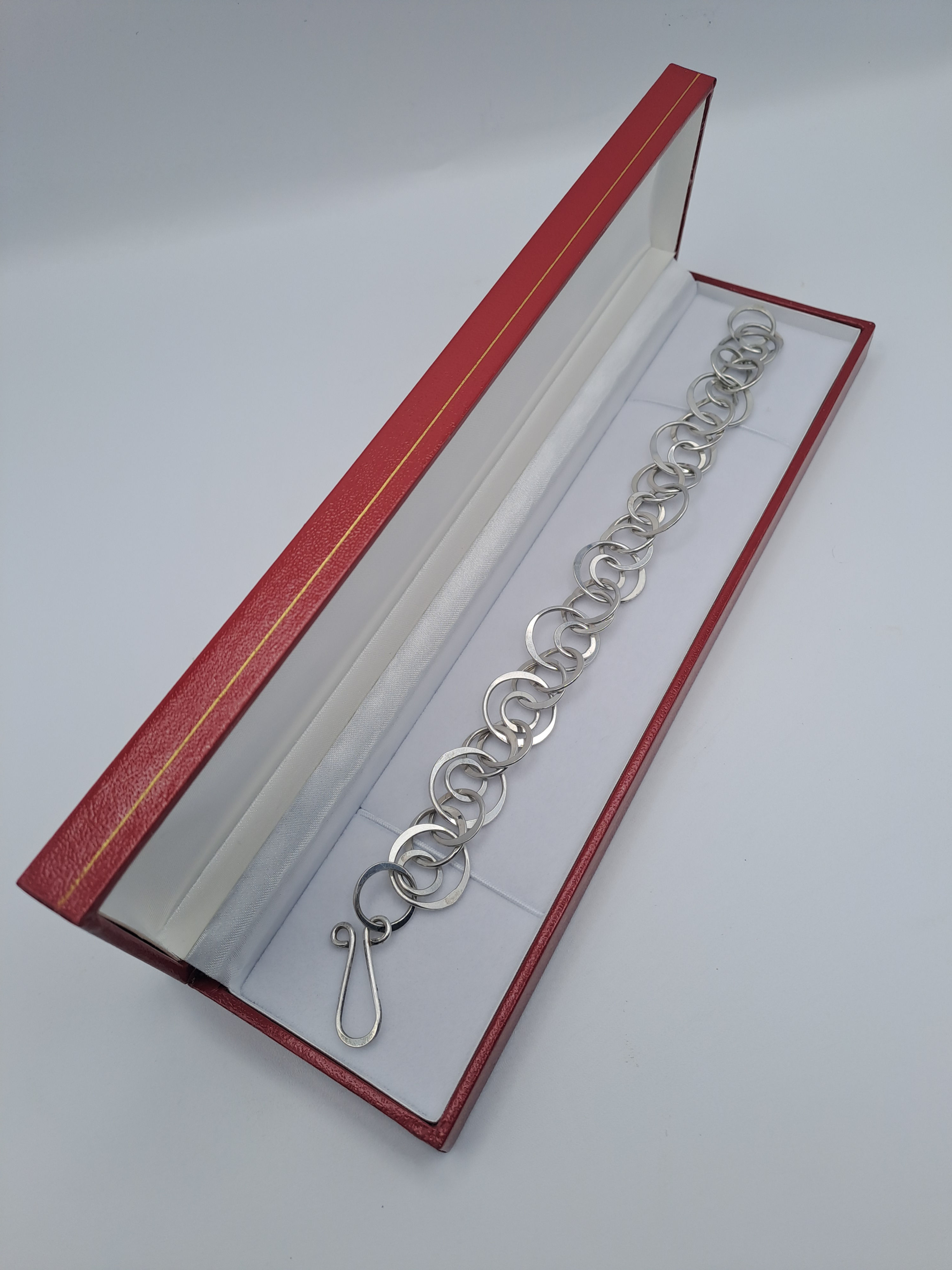 925 Silver Modernist Bracelet