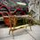 Thumbnail: Mid Century Italian Fontana Arte Brass Magazine Rack