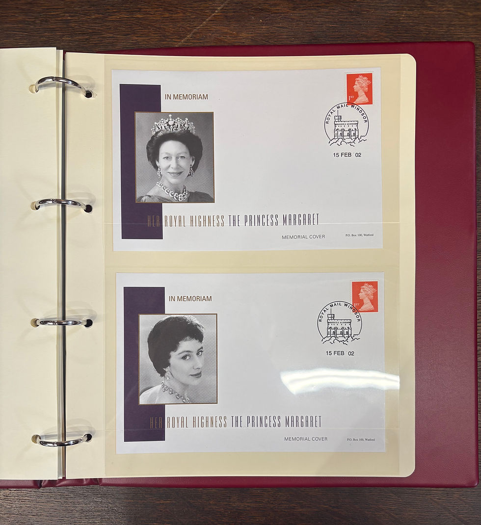 Thumbnail: Stamps Collection in Album All First Day Covers