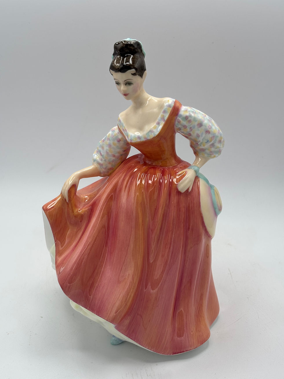 Thumbnail: Royal Doulton Fair Lady Figurine HN2835 Peggy Davies 1982 Vintage Bone China