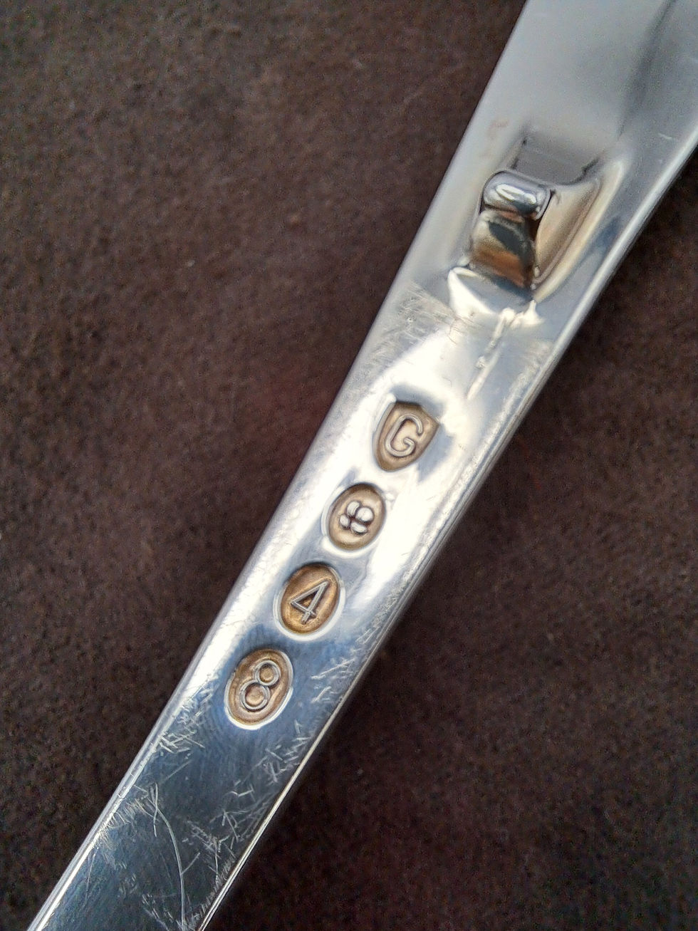 Thumbnail: Vintage Silver Plated Soup Ladel by Gerity