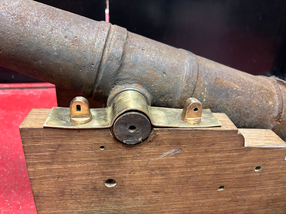 Thumbnail: Victorian Signal Cannon c1850’s with totally Quality Replaced Oak Frame & Wheels