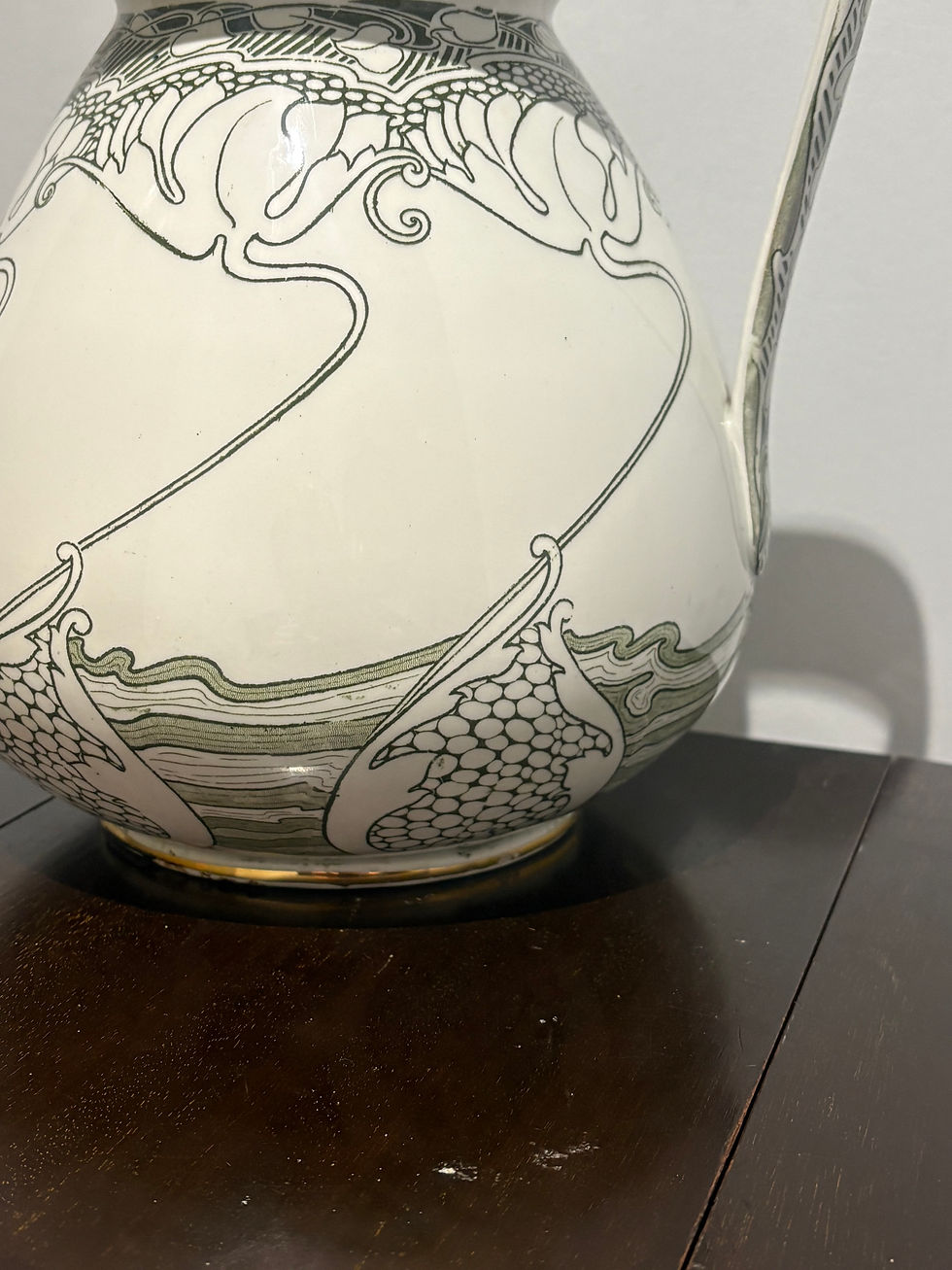 Thumbnail: Royal Doulton Jug and Basin “Kelmscot” Pattern Circa 1900 