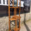 Thumbnail: Small Oak Hall Stand In An ArtDeco Style With Original Drip Trays & Hooks.