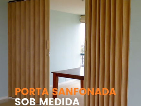 Economia de Espaço e Elegância: Porta Sanfonada BCF - A Solução Perfeita para Seu Ambiente