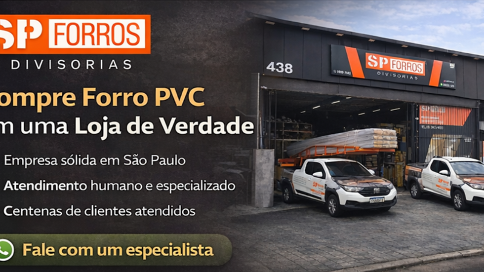 Loja de forro pvc perto de mim