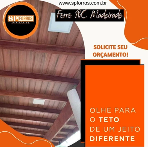 Miniatura: Forro de pvc madeirado - Forro pvc colorido