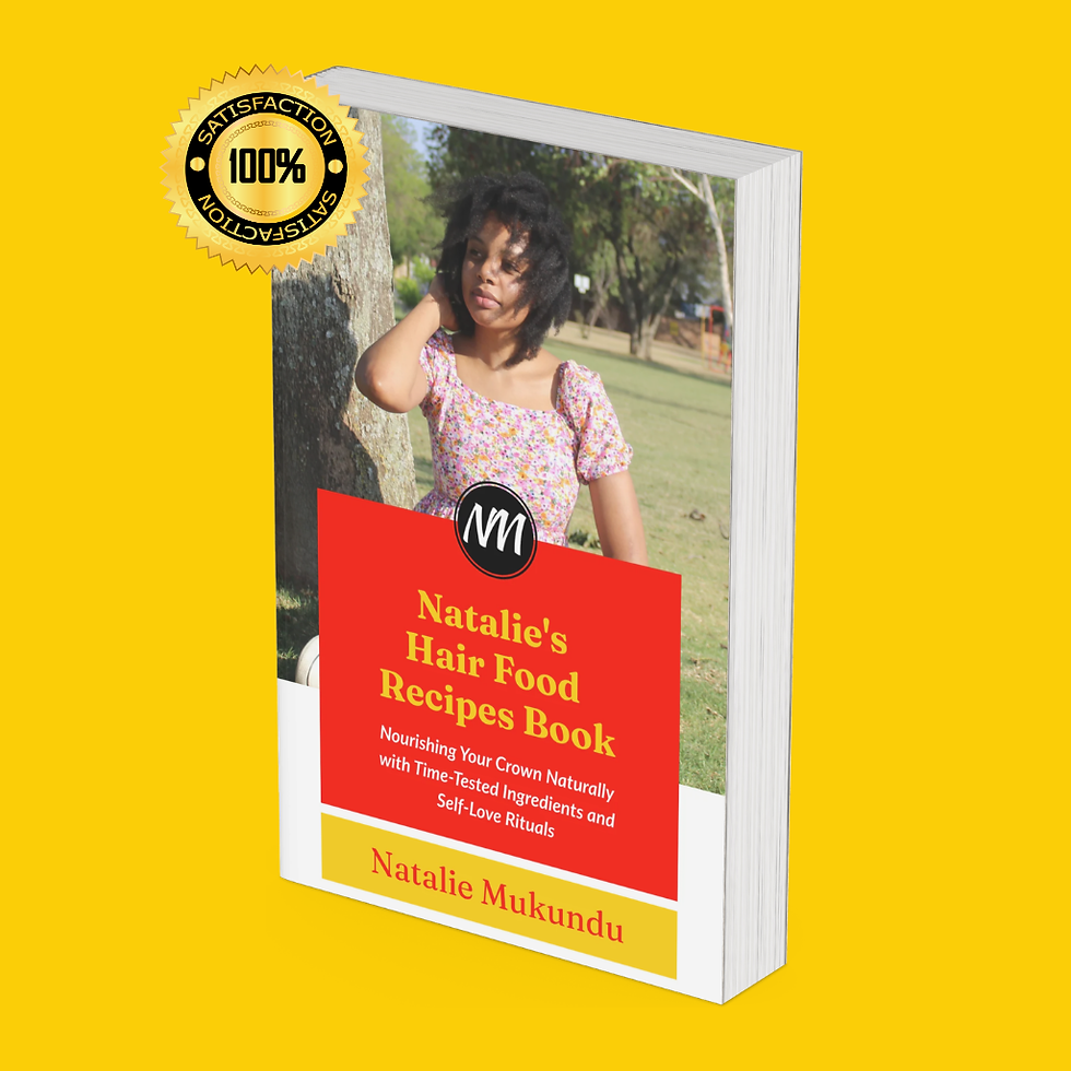Thumbnail: Natalie’s Hair Food Recipes – Grow & Nourish Your Natural Hair (DIY Guide)