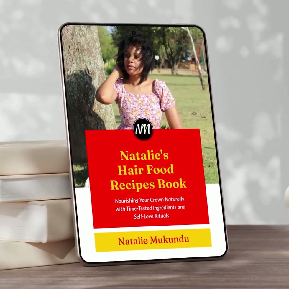 Thumbnail: Natalie’s Hair Food Recipes – Grow & Nourish Your Natural Hair (DIY Guide)