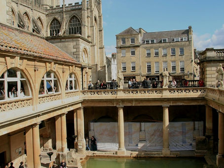 Basking in beautiful Bath