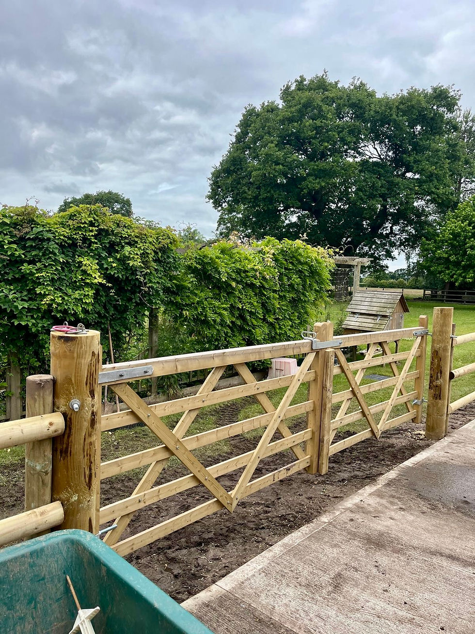 Secure & Stylish: Equestrian Fencing Installation in Cheshire