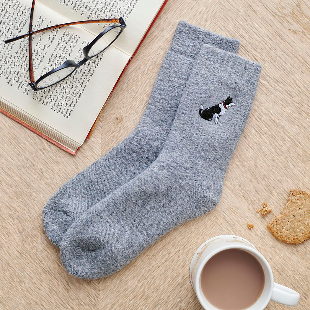 Border Collie Country Socks