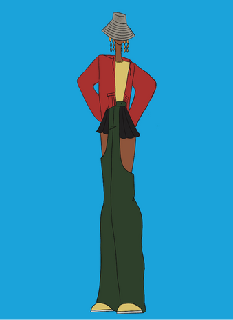 Outfit No. 3 Illustration