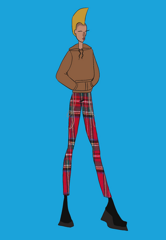 Outfit No. 4 Illustration