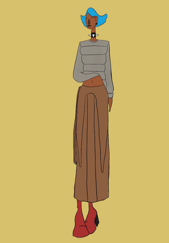 Outfit No. 1 Illustration