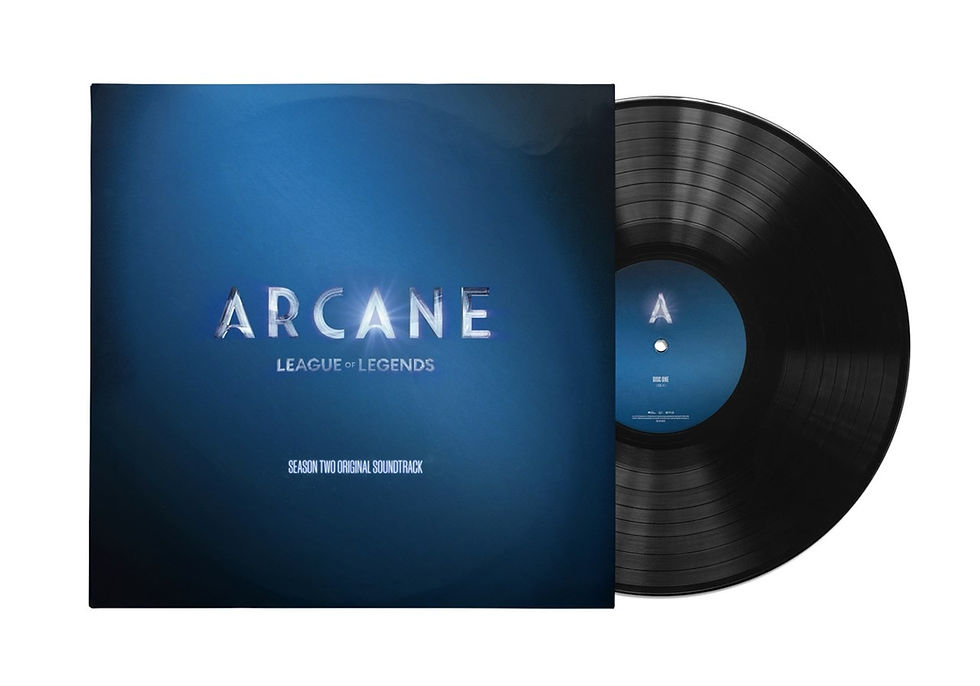 Miniatura: Capa do disco de vinul de  Arcane Season 2