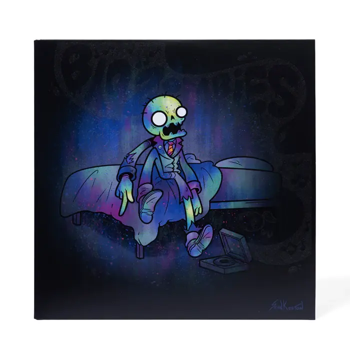 Capa do vinil Plants vs Zombies Bad Zombies 7 inch com ilustração do personagem zumbi