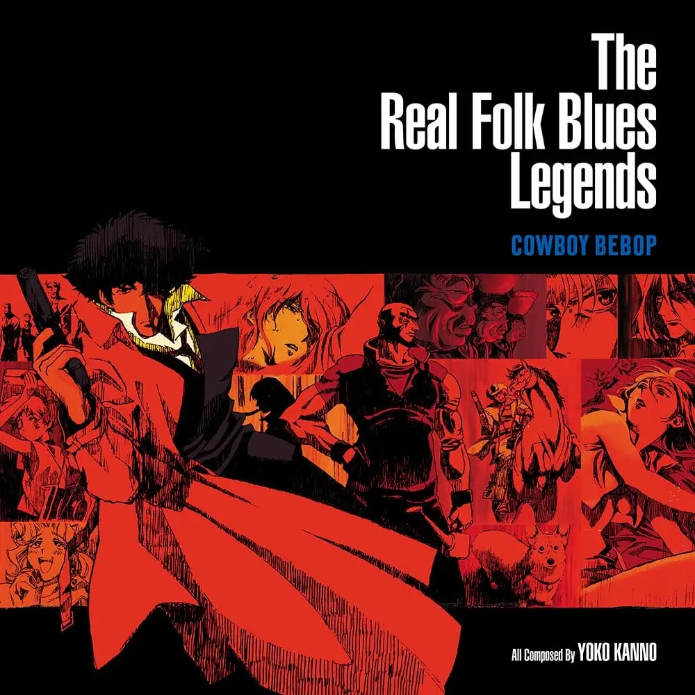 Capa do vinil Cowboy Bebop: The Real Folk Blues Legends 2xLP