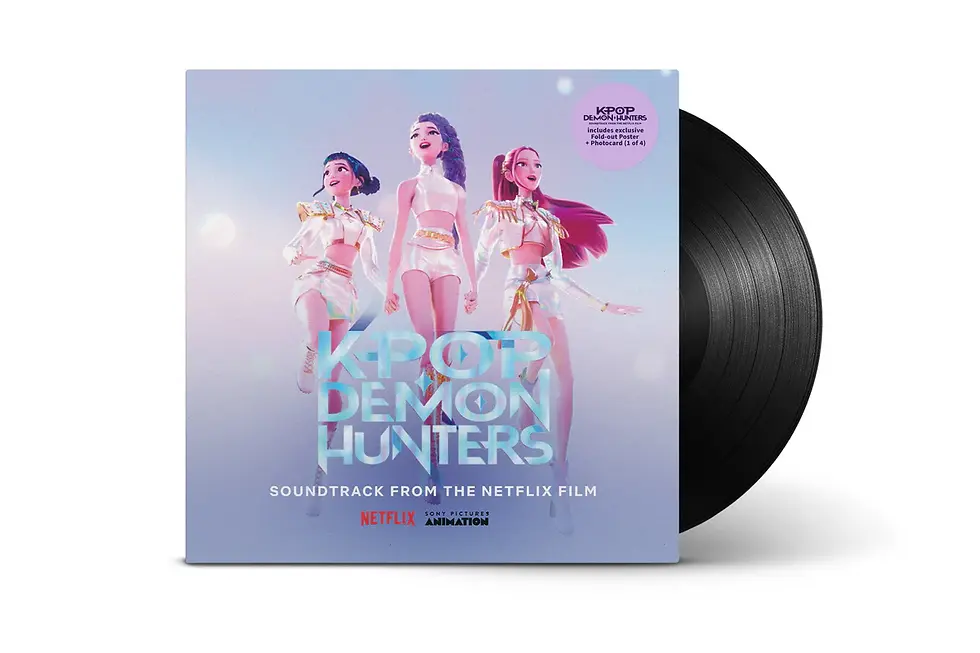Capa do disco de vinil KPop Demon Hunters Original Soundtrack