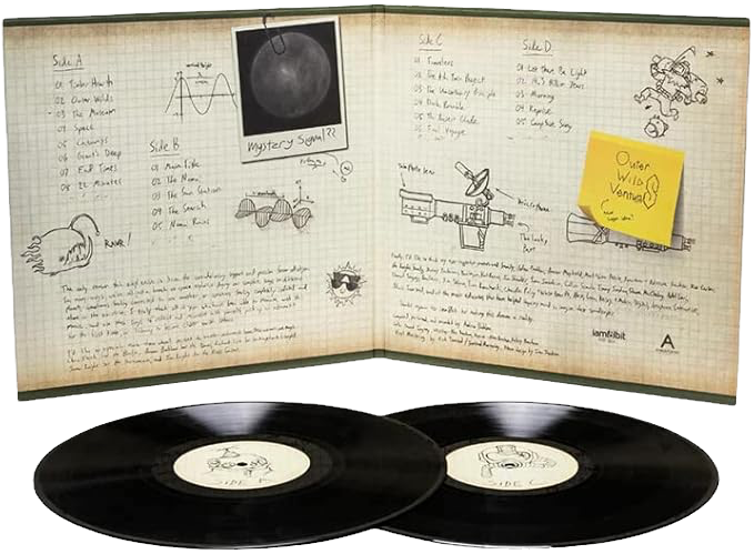 Miniatura: Encarte do disco de vinil Outer Wilds 2xLP