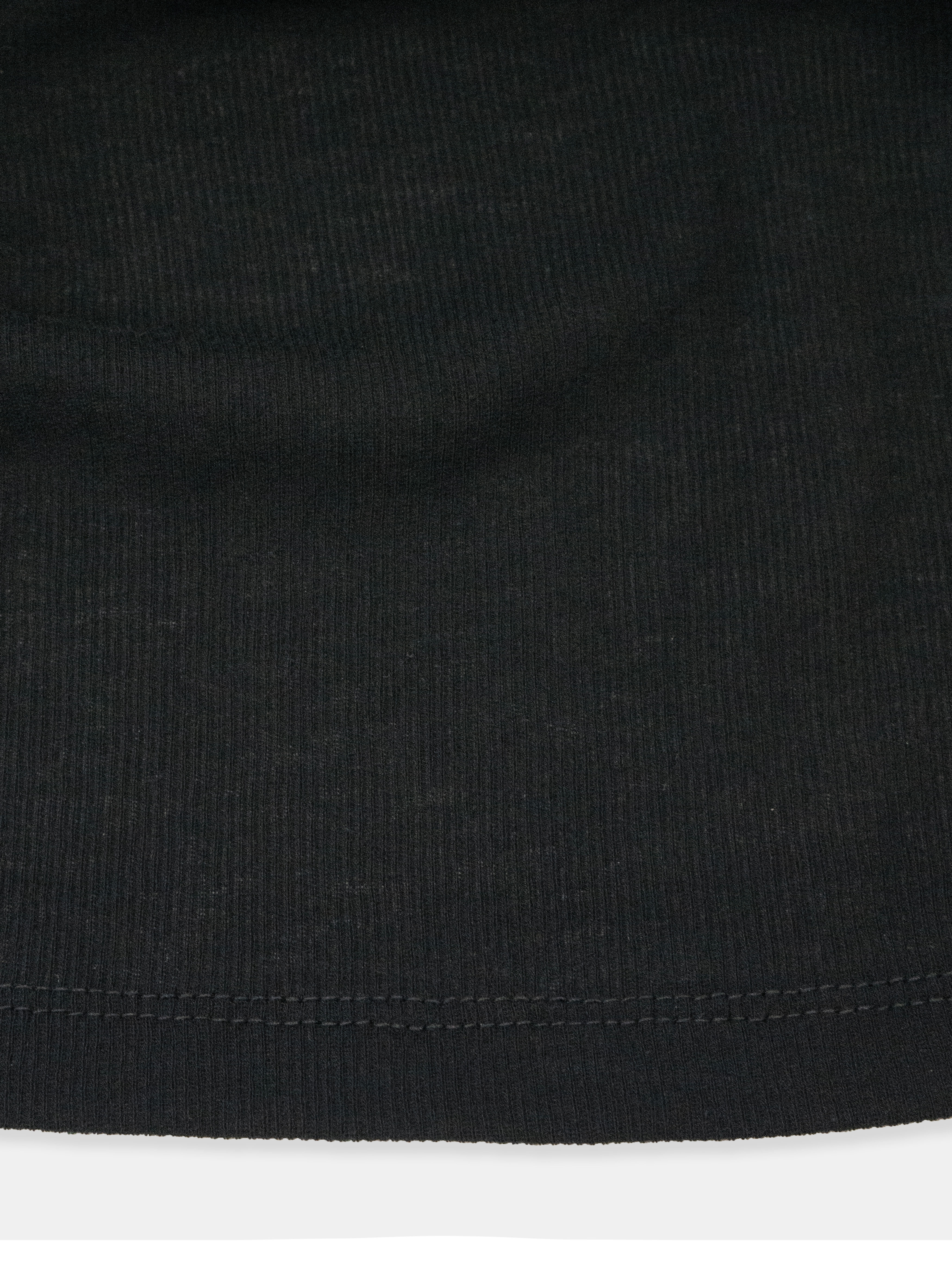 Signature Tank Top Semi-Sheer Black