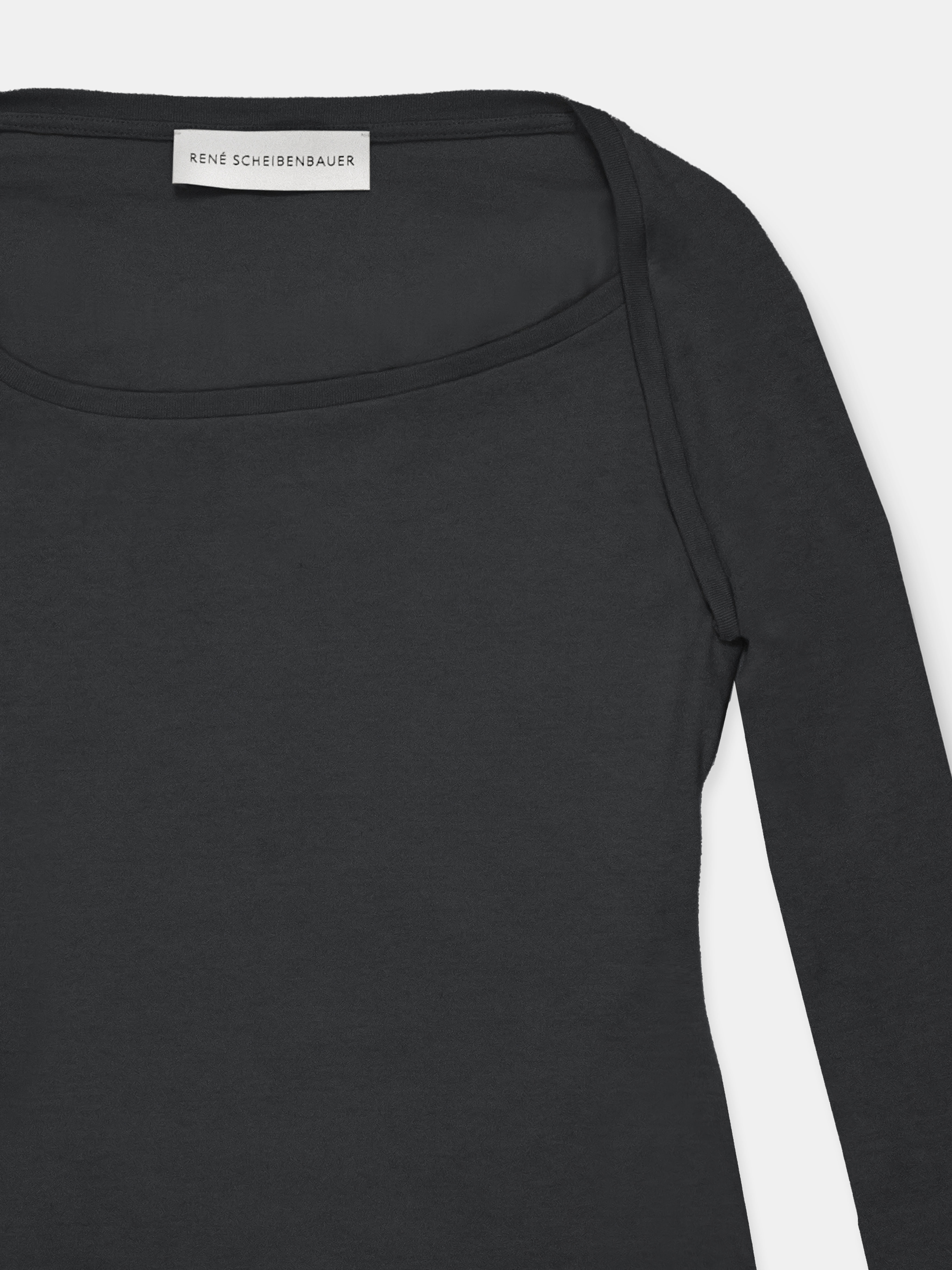 Asymmetric Ballet Top Black