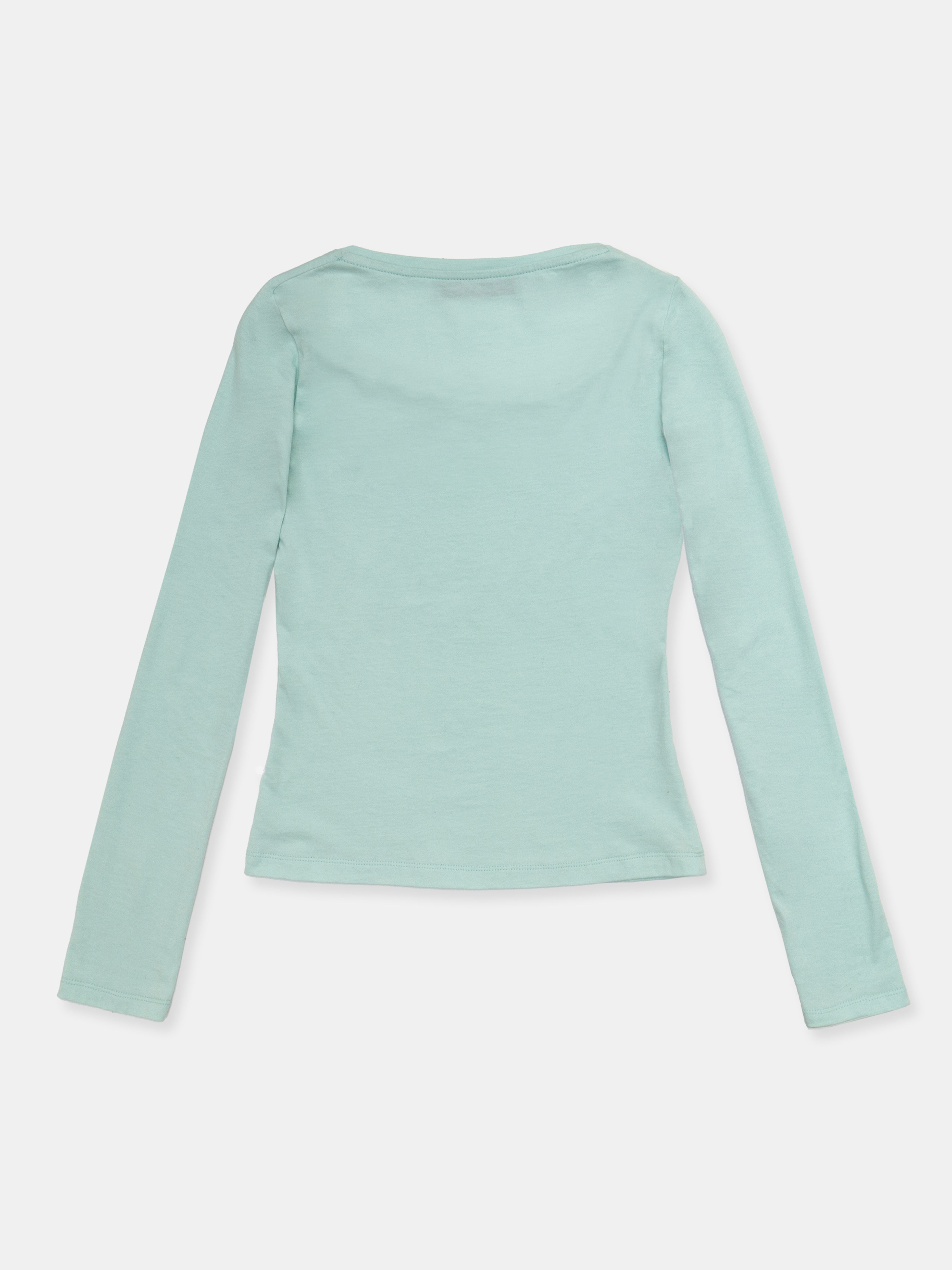 Asymmetric Ballet Top Celadon