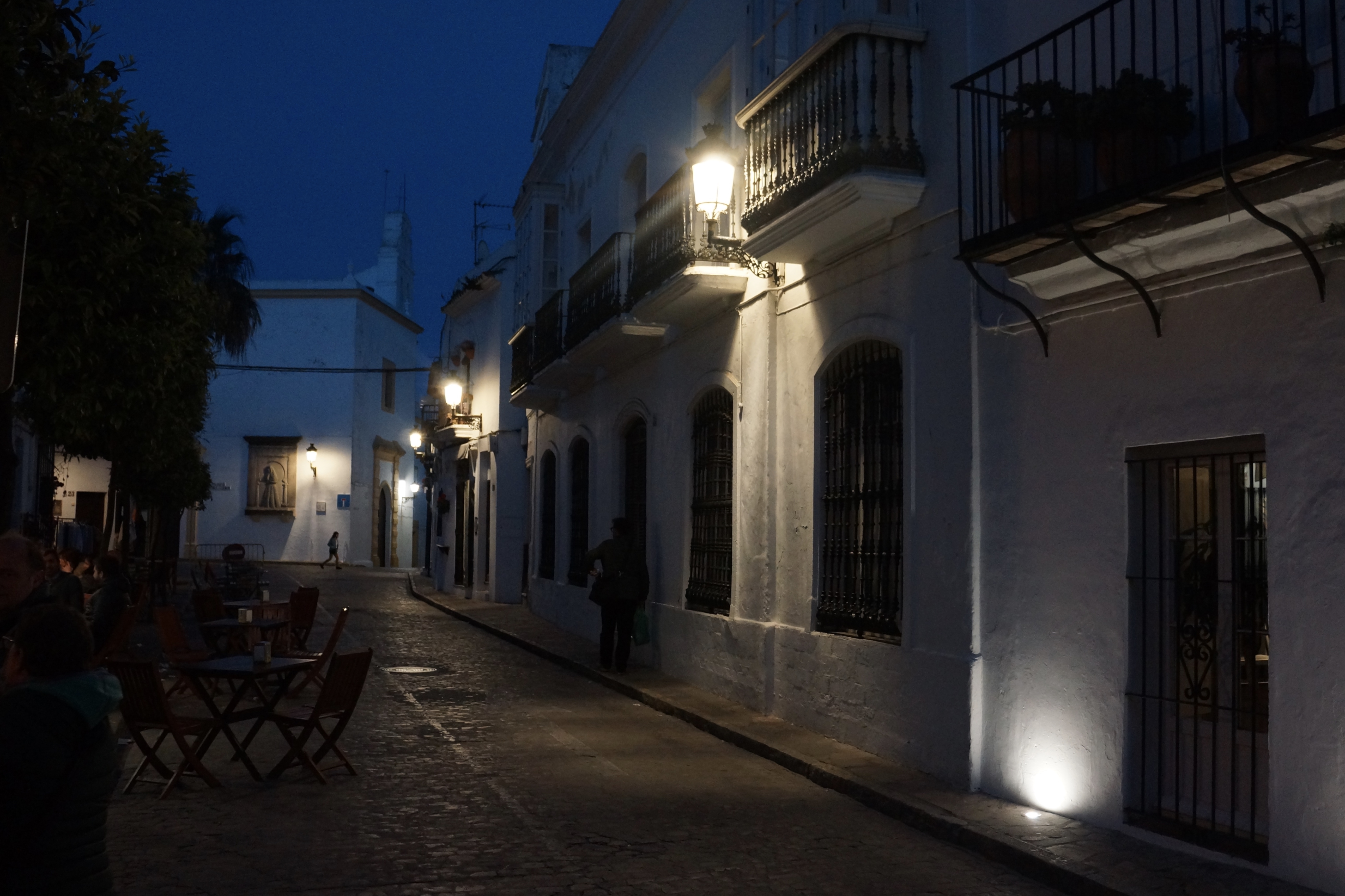 Vejer at Night / Vejer en la noche