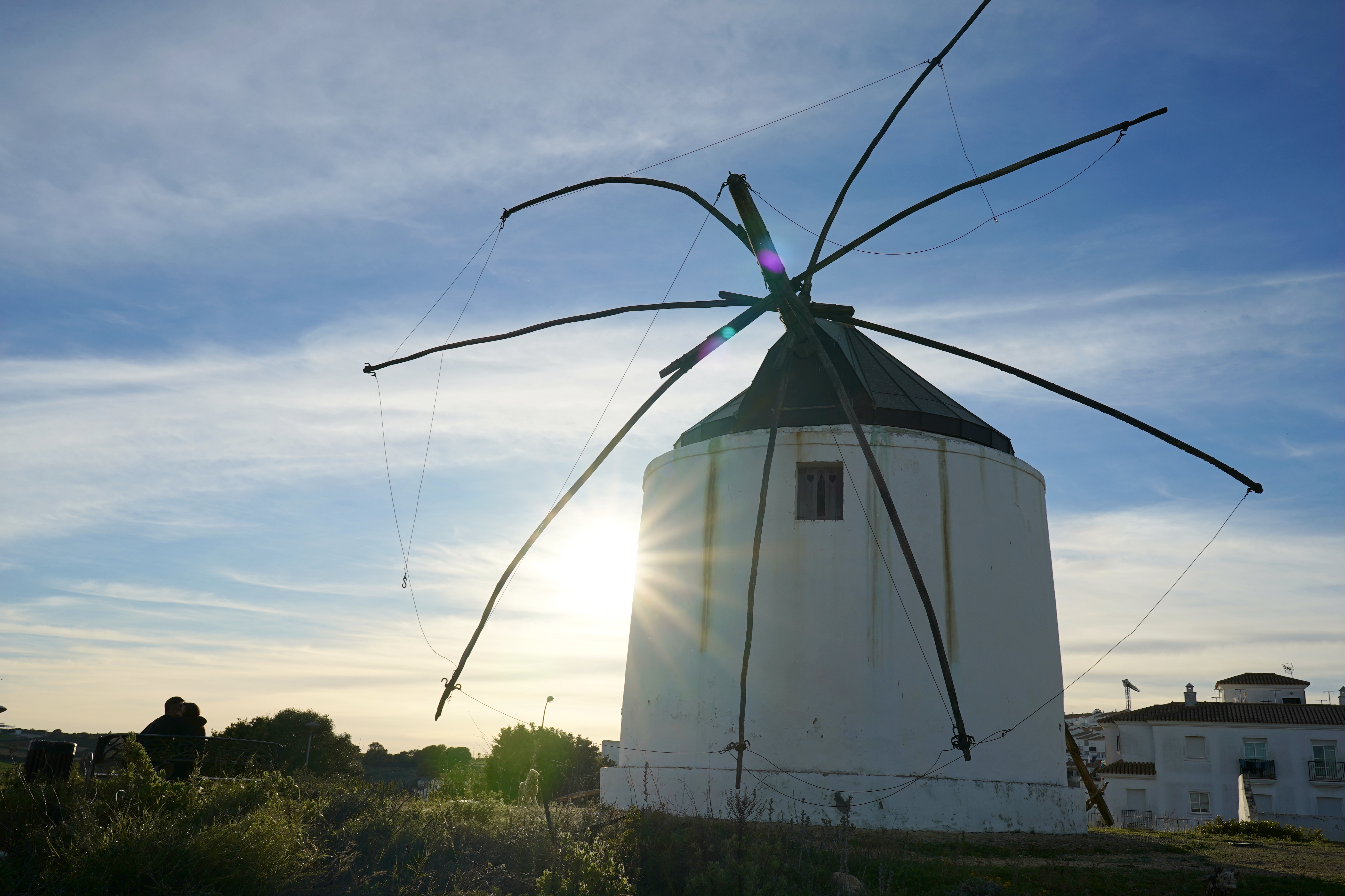 Windmill park Sunset